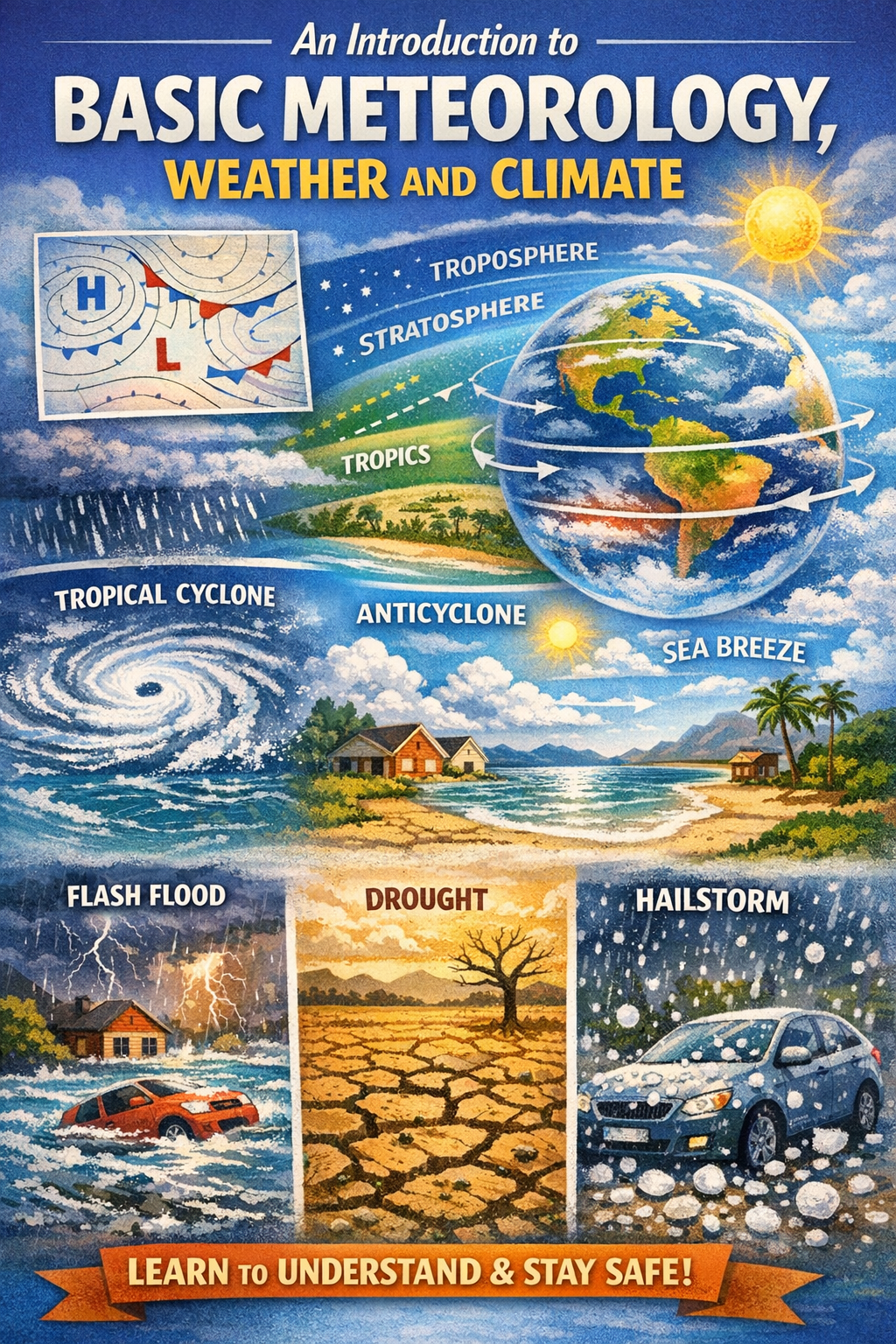 Welcome to this new course: An Introduction to Basic Meteorology, Weather and Climate. Let's get started.